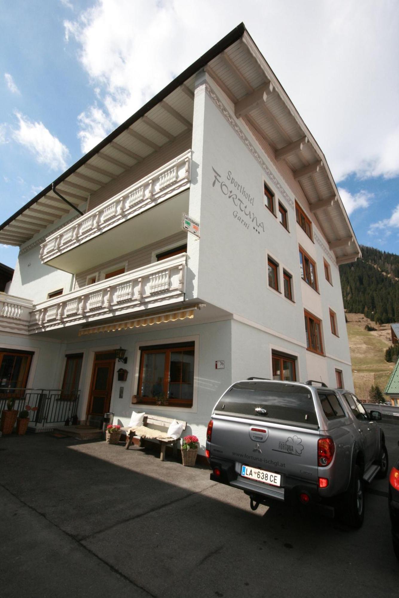 Fortuna Apart Hotel B&B Ischgl Zewnętrze zdjęcie